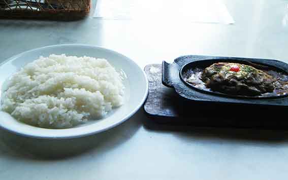 インドラの「ハンバーグカレー」-1♪