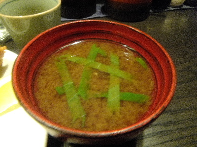 やまいち　味噌汁