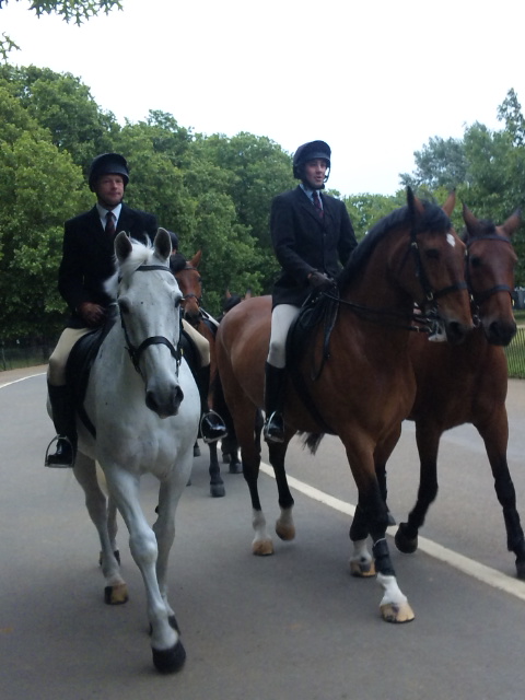 ロンドンの騎馬隊