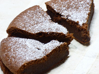 姪っ子作のケーキ