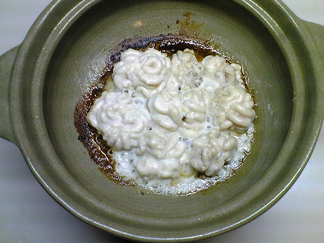 白子のバター焼き