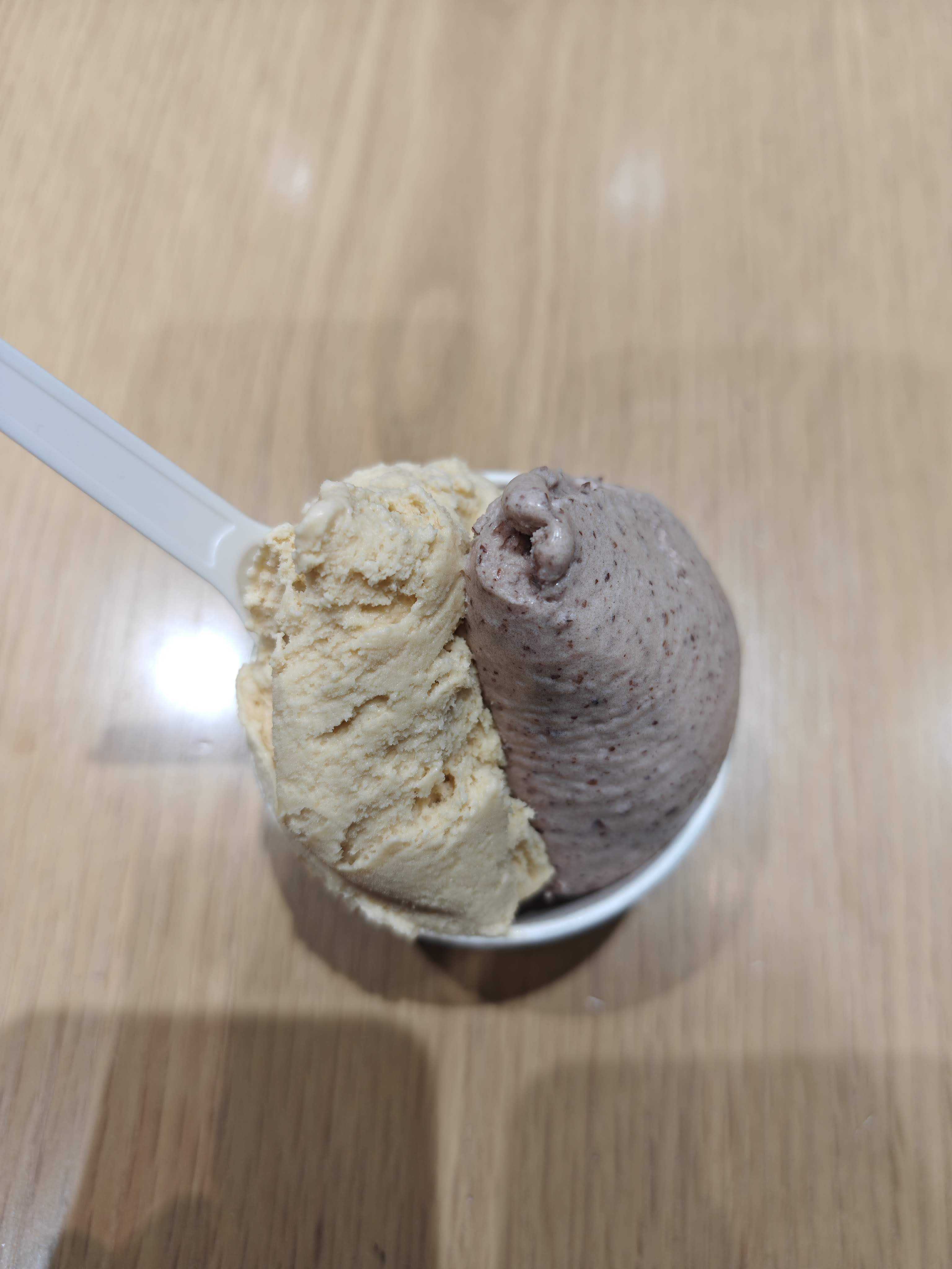 和甘　虎ノ門ヒルズ　小豆マスカルポーネ、和三盆のジェラート