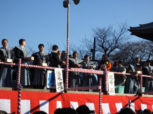 池上本門寺にて