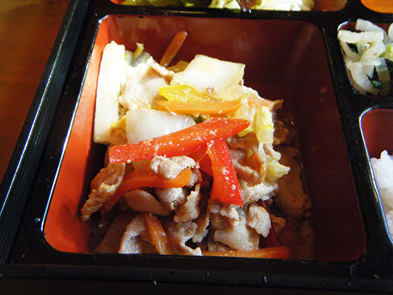 アメリカンステーションの「豚肉と白菜のみそ炒め」-2♪