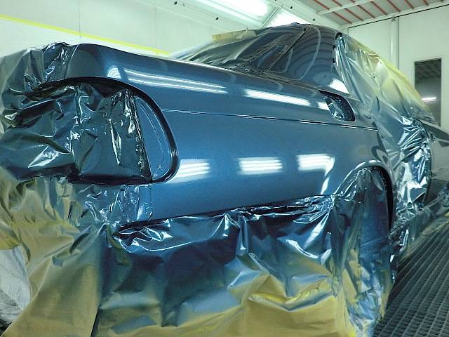 テレビで話題】 アップルオートペイント ガロン缶 BMW車用 フローズンダークブルー カラー番号B94 3000ml