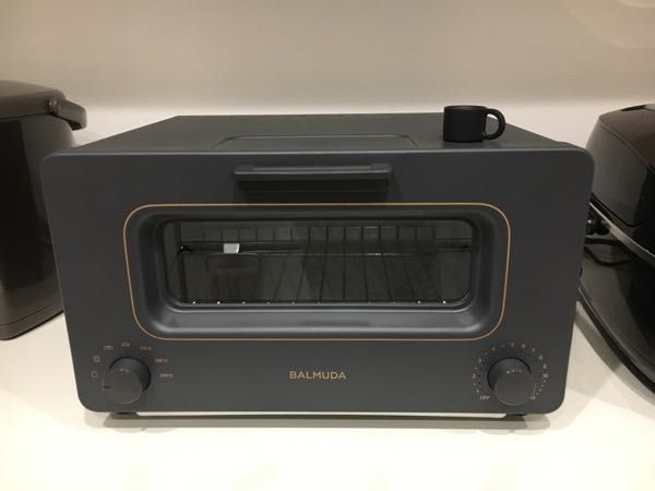 販売銀座限定色　バルミューダ　トースター　チャコール　グレー 調理機器