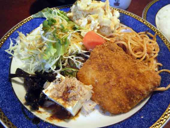 プランタンの「白身魚フライ」-2♪