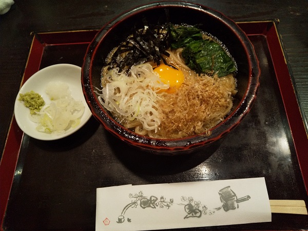 さらしな総本店中野南口店の地獄そば１