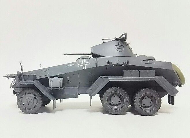 ドイツ ６輪装甲車 Sd.kfz.231 完成 | 凍りの梨 - 楽天ブログ