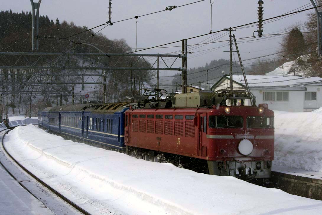 EF81牽引：寝台特急「日本海」 | マル鉄鉄道写真館2 - 楽天
