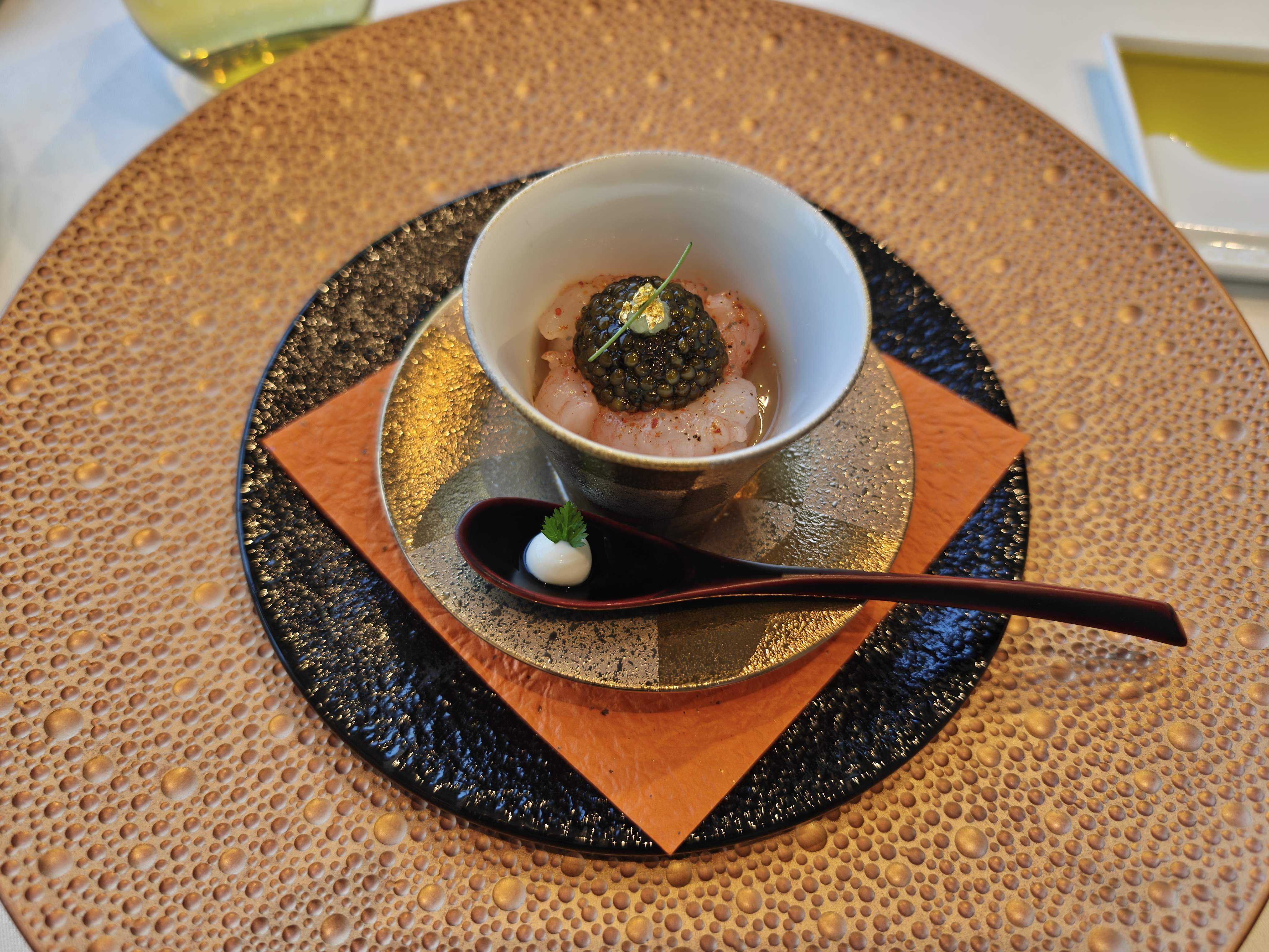 浅草駅　フランス料理　ナベノイズム　La Farine de sarrasin　そばがき