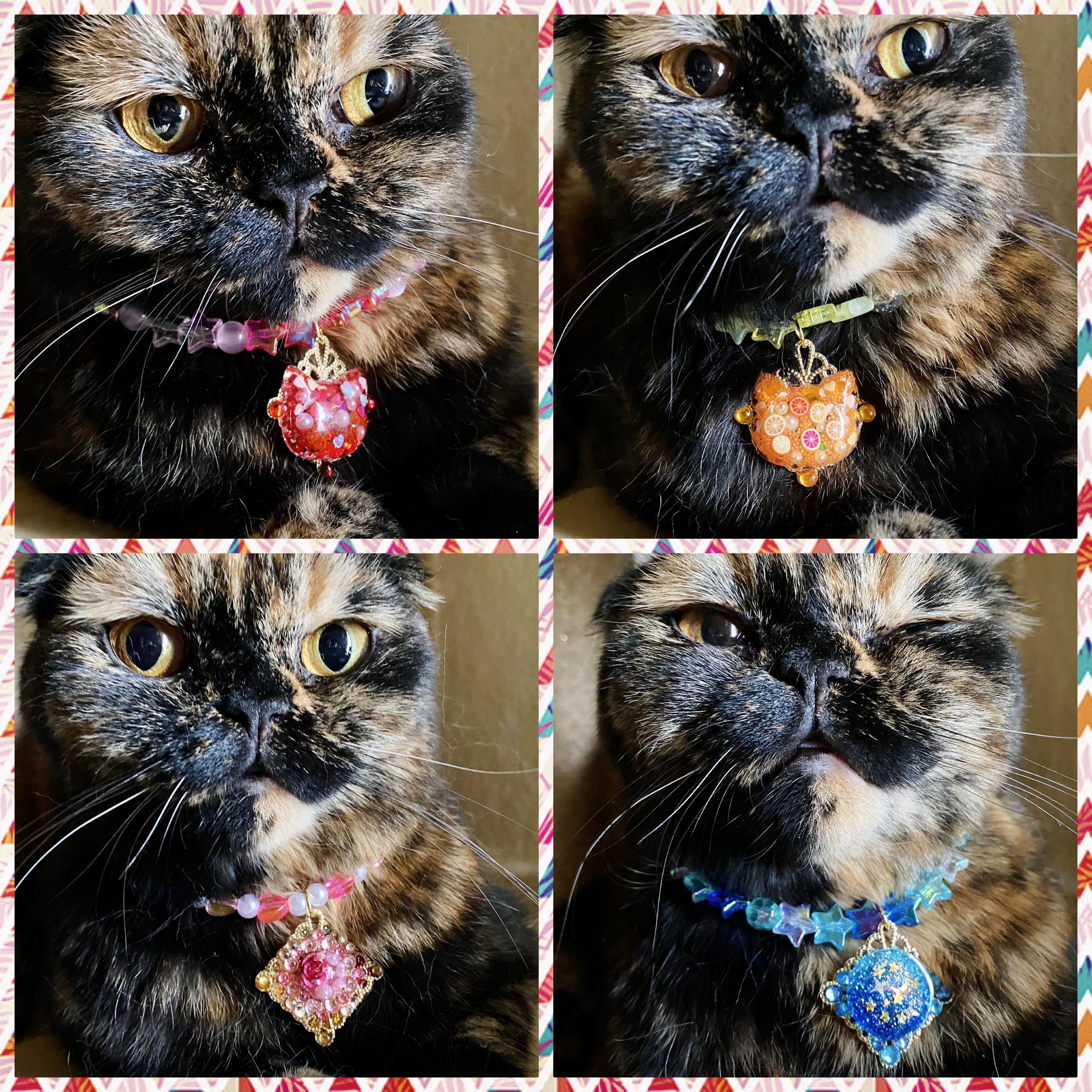 レジン】100均で猫用ネックレス作り【ダイソー】 | 教科書に載らない 