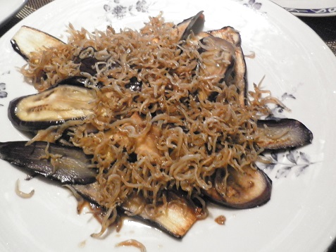 手料理141006茄子のじゃこ炒め