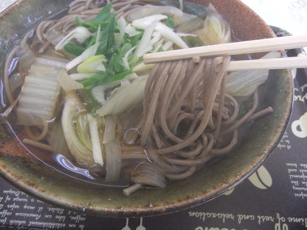 津久井そば@津久井湖の野菜そば2