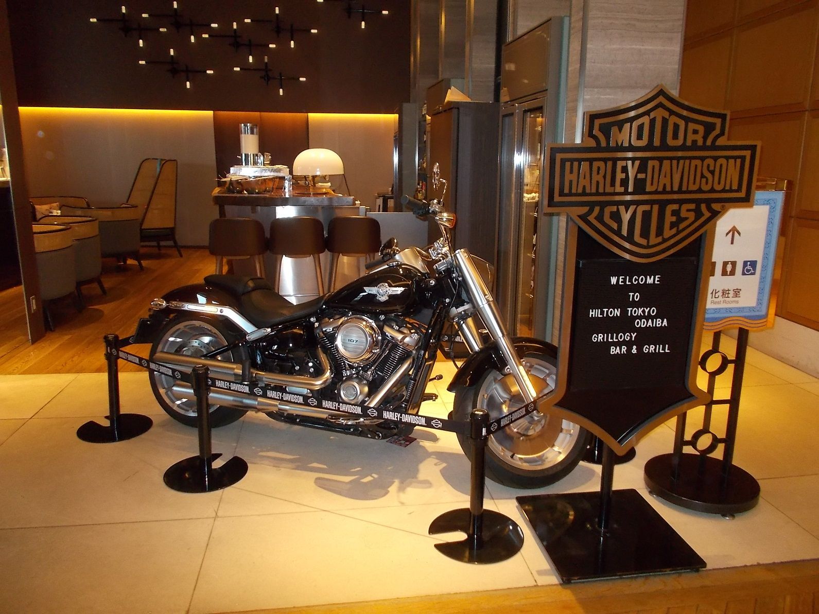 ハーレーxグリロジー Harley Davidson X Grillogy ヒルトン東京お台場 ラスベガス ロサンゼルスの旅 楽天ブログ