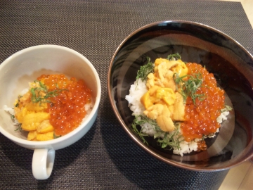 ウニいくら丼