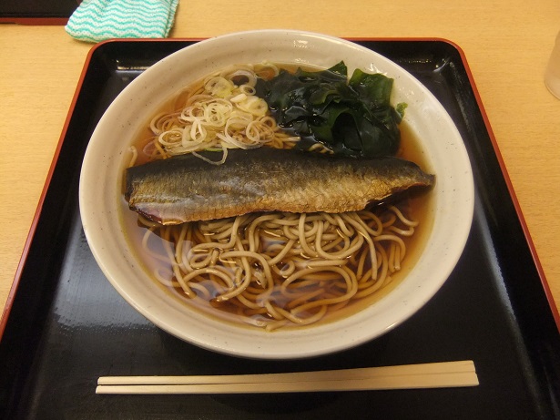 梅もと多摩川店のにしんそば１