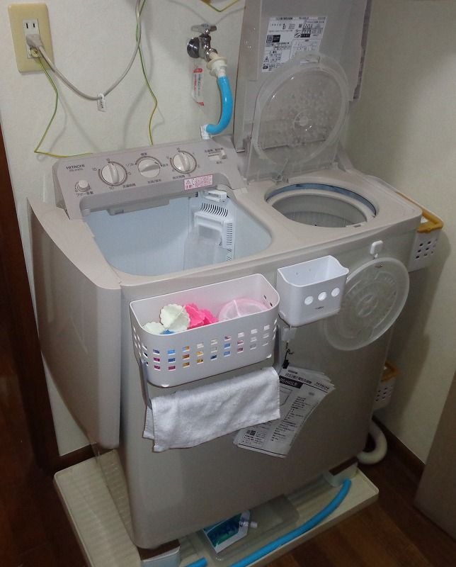 日立(HITACHI) 二槽式洗濯機 PS-H45L を私的評価 レビュー | ホープ