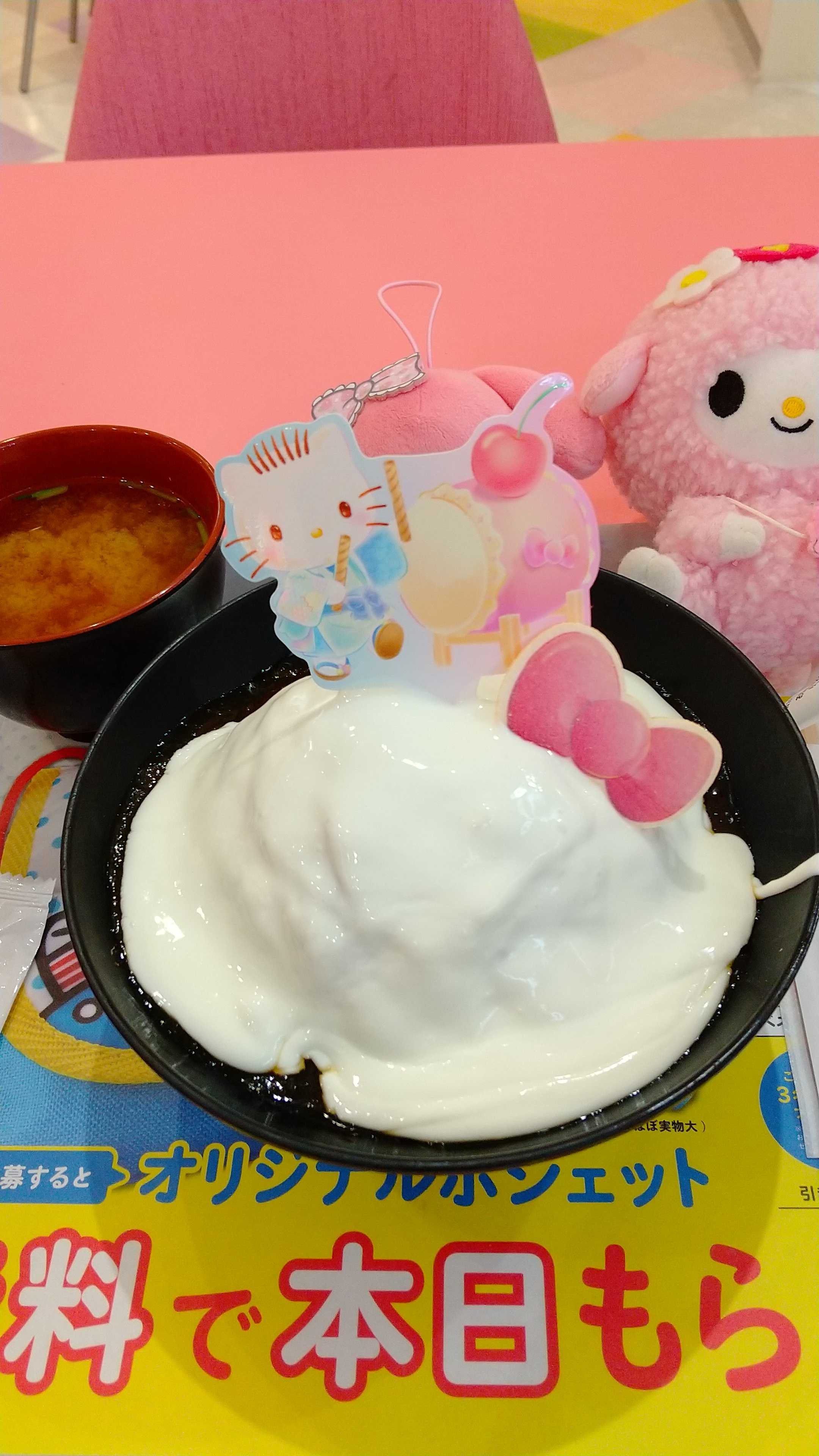 おいしいホワイトチーズローストビーフ丼 サンリオピューロランド Source Of Happiness 楽天ブログ