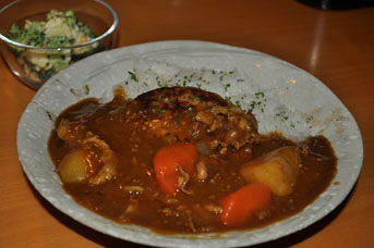 ハンバーグカレー
