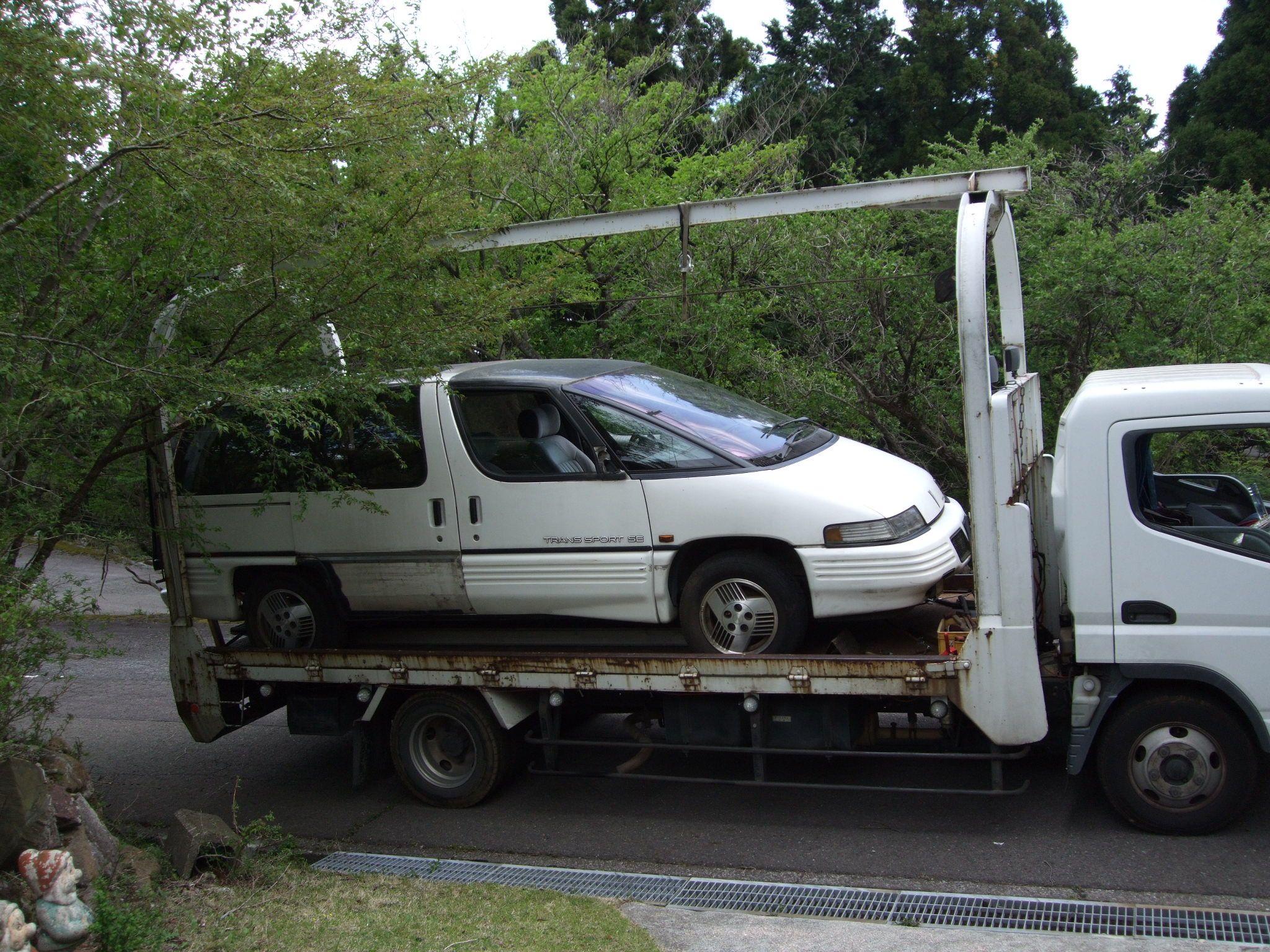 熱海市から不動車の外車をレッカー車で廃車の出張引き取りしました Evievi55のブログ 楽天ブログ