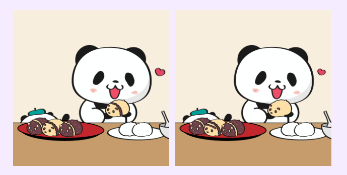 楽天　30秒チャレンジ！間違い探しの答え