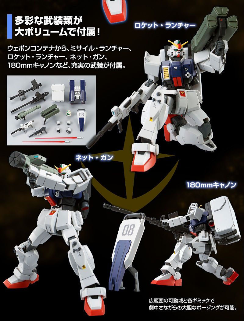 HG 1/144 陸戦型ガンダム（パラシュート・パック仕様） | あと