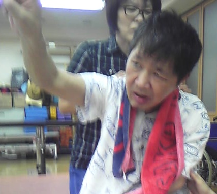 8.24 リハ室にて