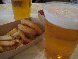 オニオンリング、めちゃうま！