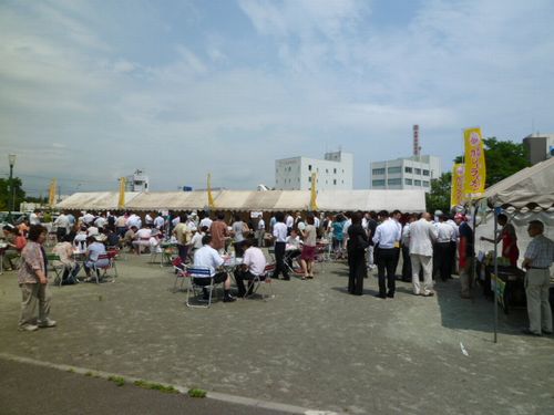 カレーラーメンまつり会場