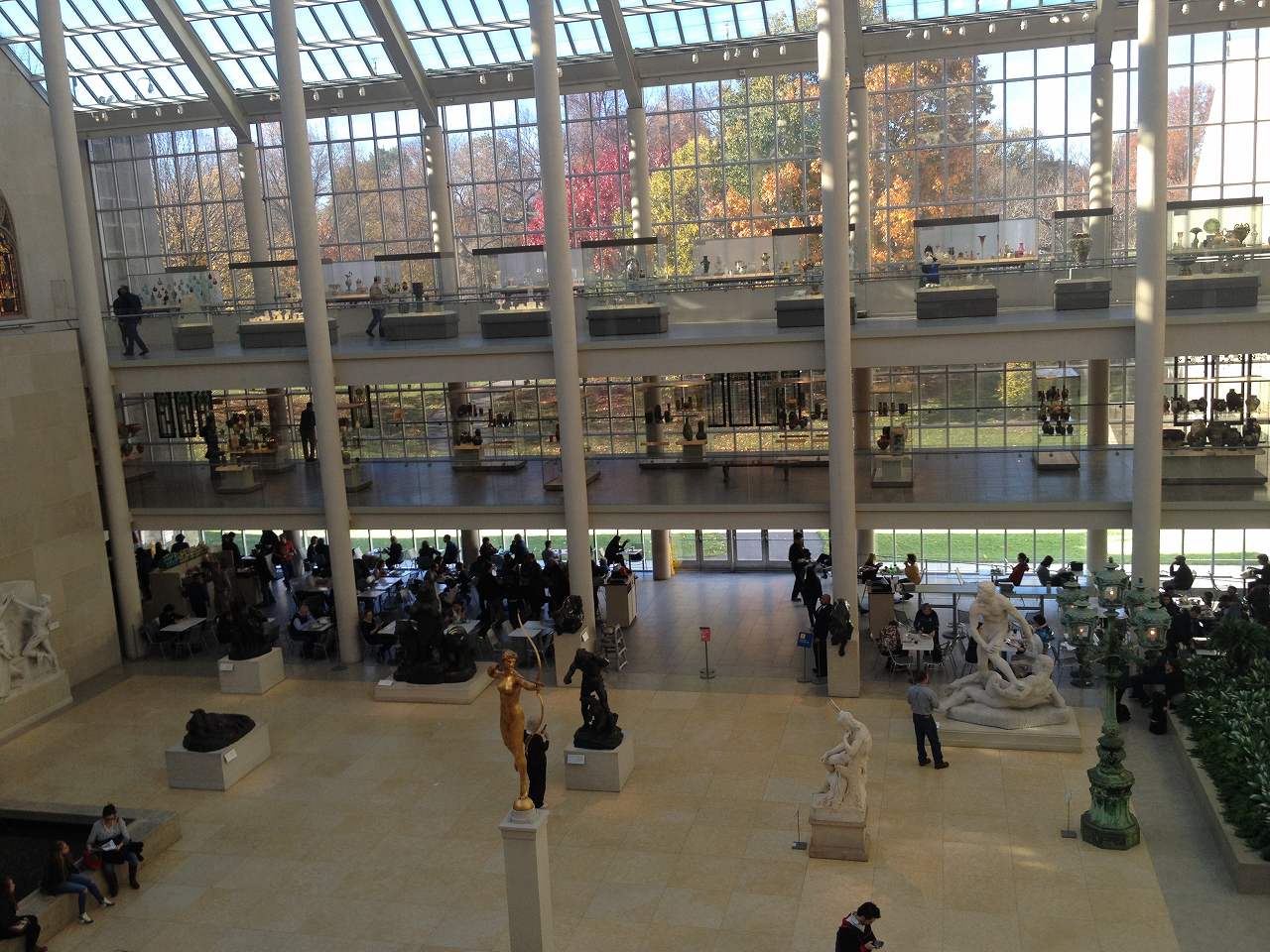 メトロポリタン美術館の中