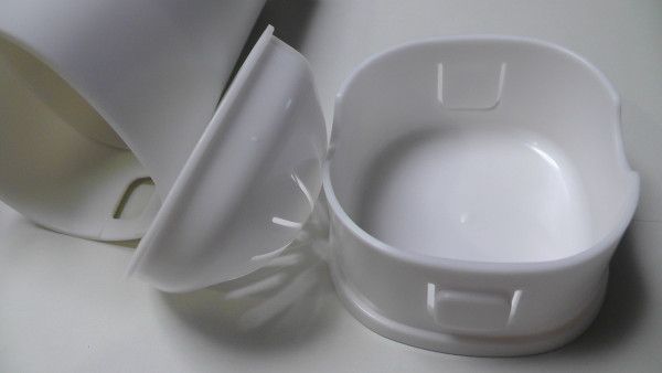箸立ての底と目皿　パール金属　フード付箸立てHB-503
