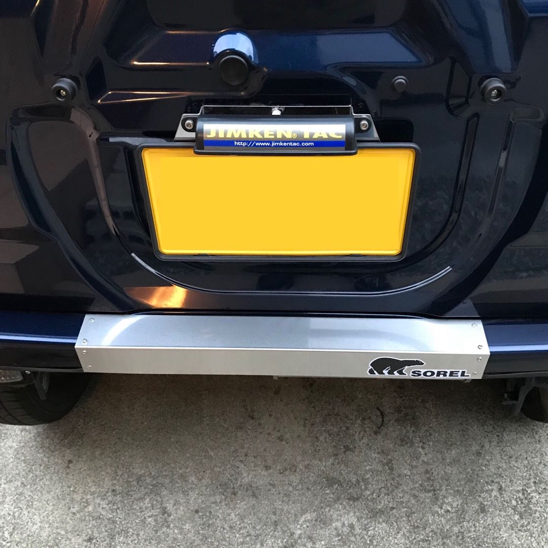 リアバンパーガード装着 ジムニー Xtz125とジムニーの日記 Moon S 楽天ブログ