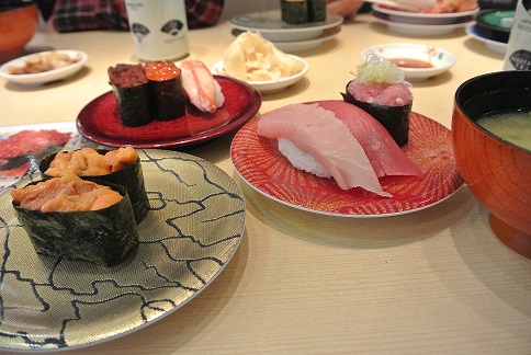 ウニとマグロづくし