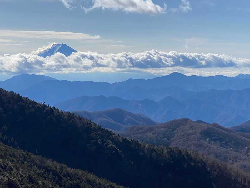 小金沢山（2014m）山梨100名山・秀麗富岳十二景・水源の森百選 | 醍醐山と下部（しもべ）温泉 - 楽天ブログ