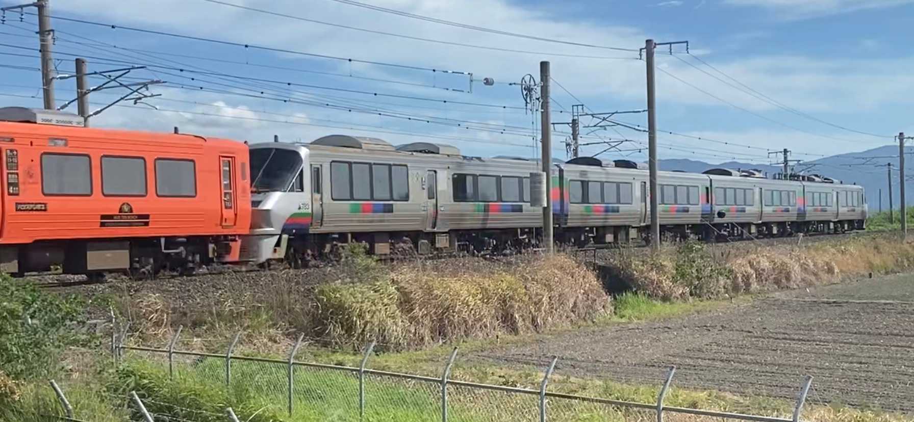 2021年7月23日・25日の783系変則編成 4連休は、元