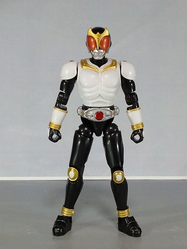 SO-DO CHRONICLE 仮面ライダークウガ・グローイングフォーム を塗装し 