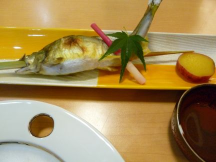 鮎の塩焼き