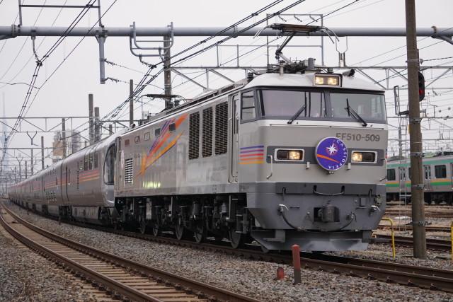 EF65 2119千葉貨物&EF510-509寝台特急｢カシオペア｣4