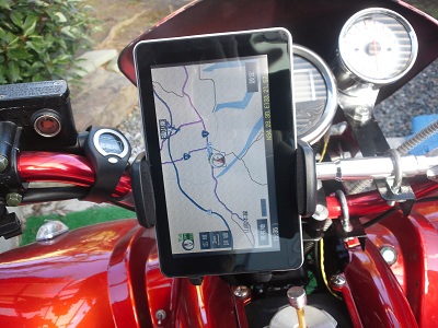 ﾎﾟｰﾀﾌﾞﾙﾅﾋﾞ取付縦