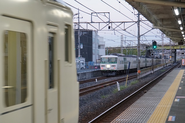 185系 & EH500-1 in 土呂5