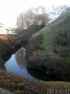 冬の上三川城３