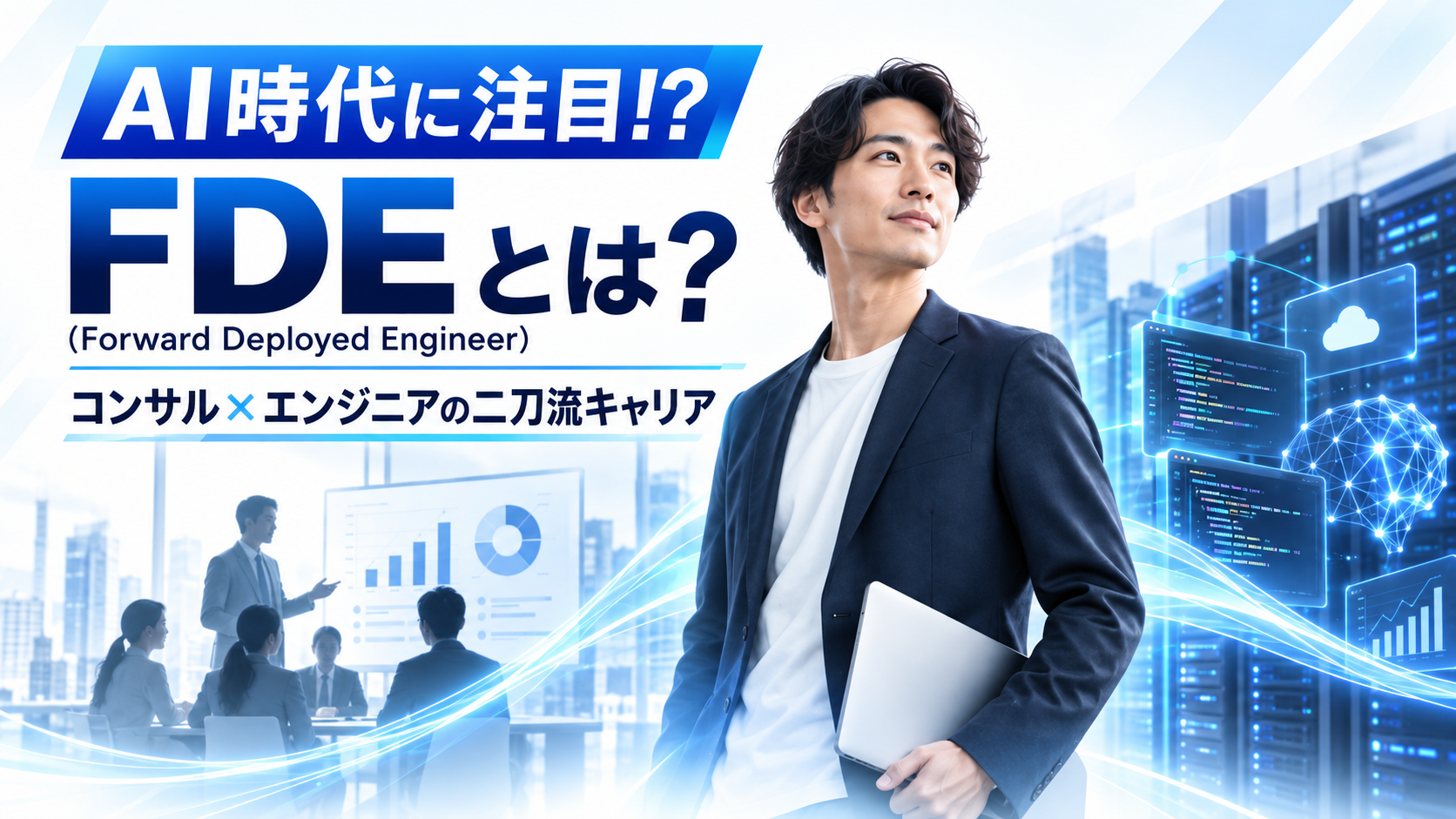 【求人約8倍】AI時代に注目のFDE（Forward Deployed Engineer）とは？日本企業を変えるコンサル×エンジニアの二刀流キャリア
