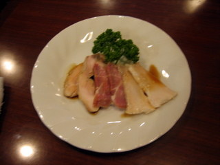三種前菜の盛り合わせ