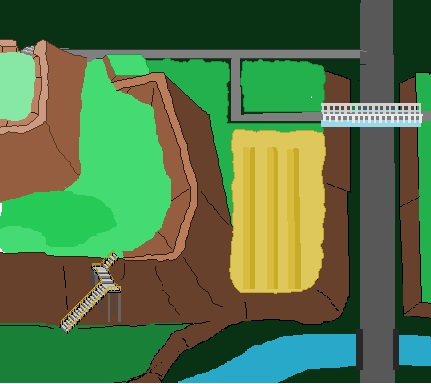北城らくがき地図