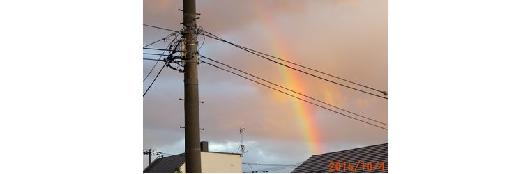 １０／４夕暮れに虹.jpg