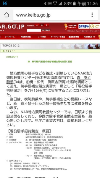 模範騎乗