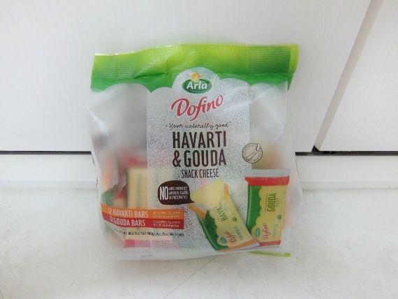 コストコに　コストコでお買い物 購入品　戦利品　買ったもの Dofino H&G Portion　1,448円也　個別包装の ドフィーノ ハバティ＆ゴーダ スナックチーズ