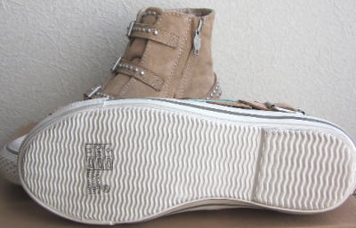 ASH／VITALIS 本革ハイカットスニーカー ベージュ 35(22.5～23cm) 22050円→50%OFF 11100円+送料630円BRANDS for FRIENDS3.JPG