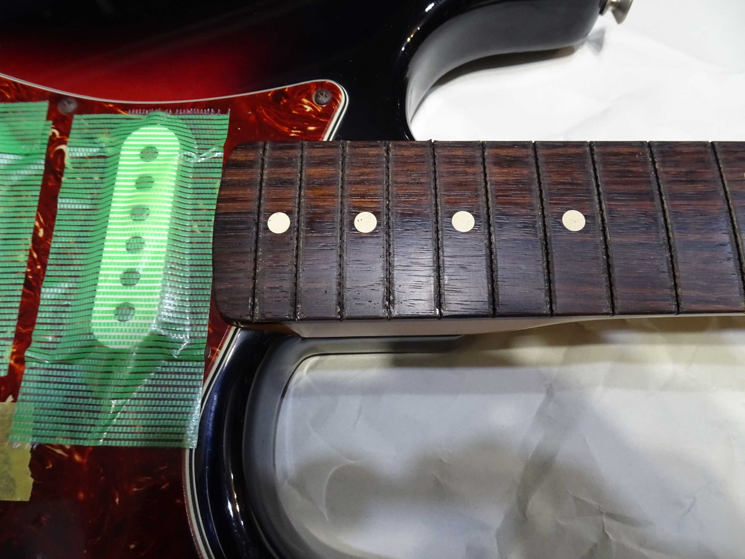 🌸Fender Custom Shop StratoCaster フレット打替え | 青春の 🌸Fender Custom Shop StratoCaster フレット打替え | 青春の